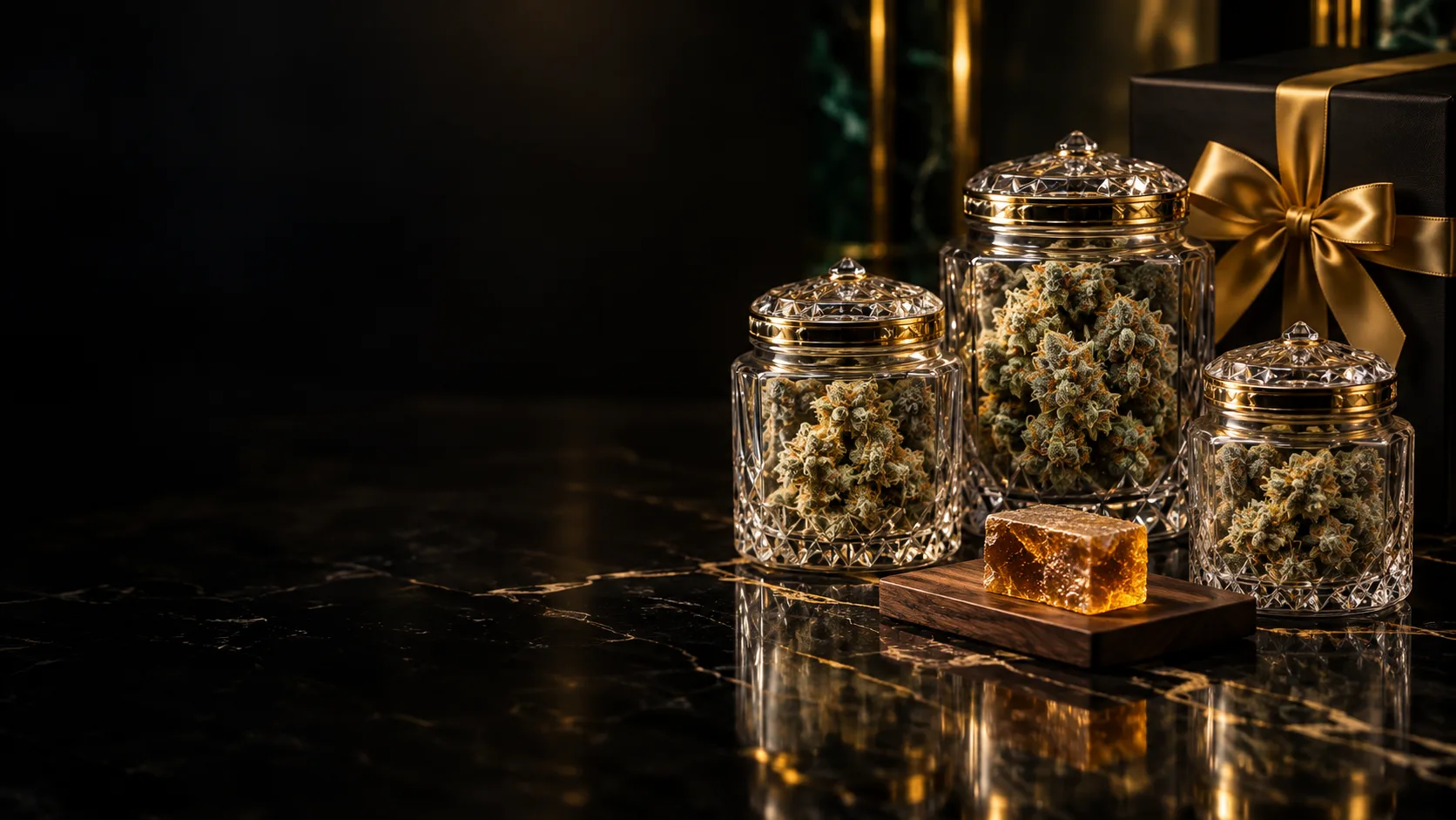 3 ounces of top-shelf cannabis for $200 with a free gift